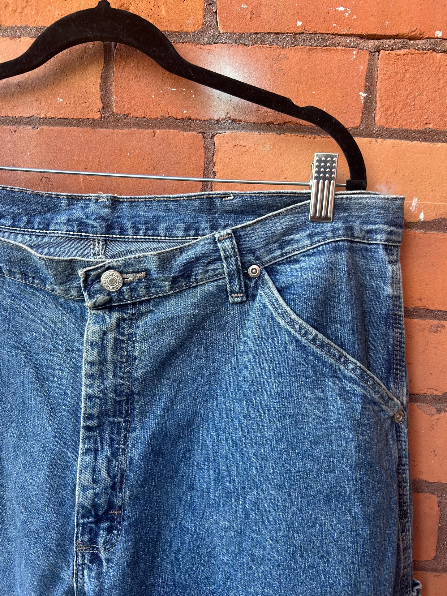 Y2K Vintage Long Baggy Jorts / 38 Waist