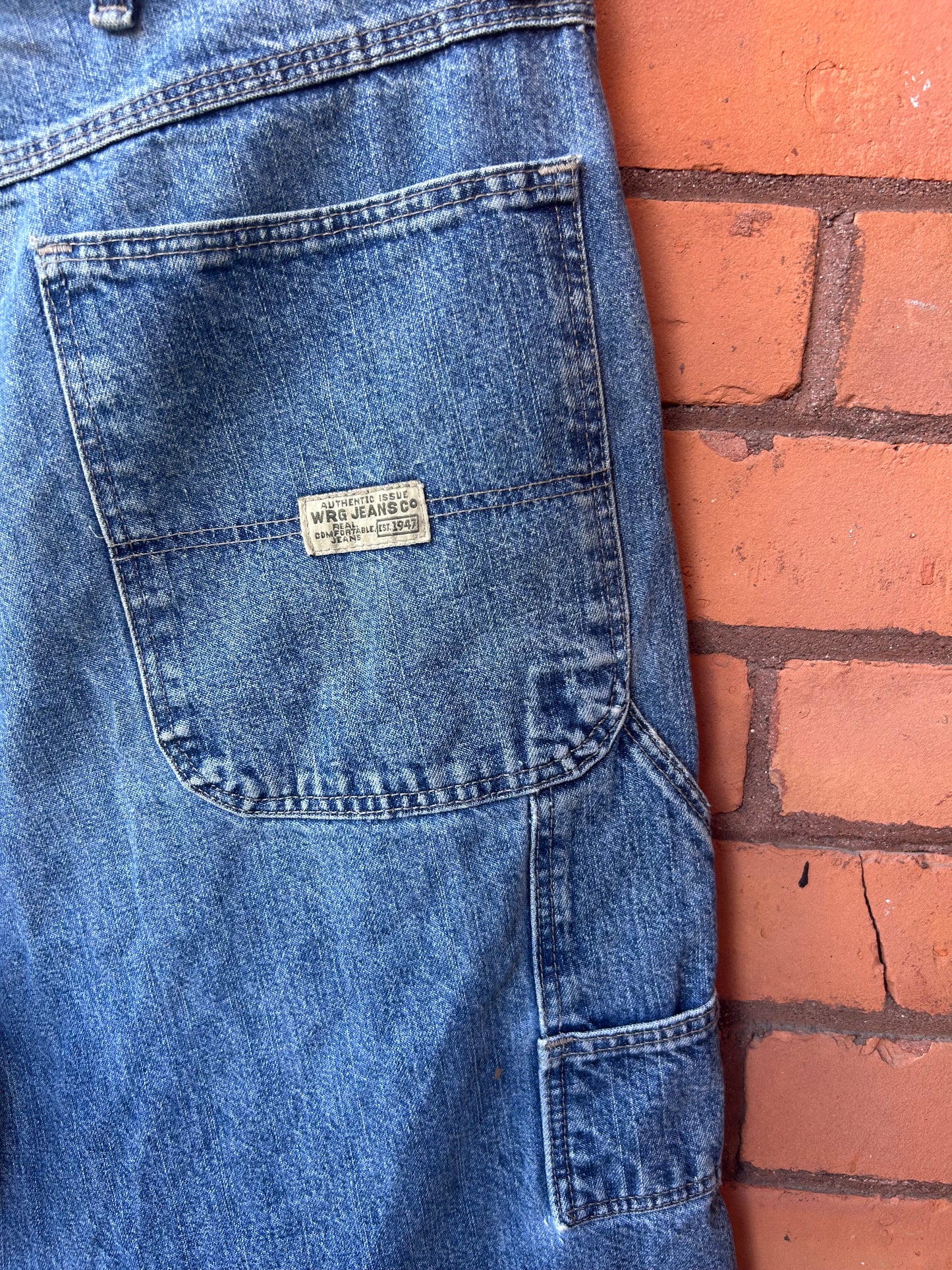 Y2K Vintage Long Baggy Jorts / 38 Waist