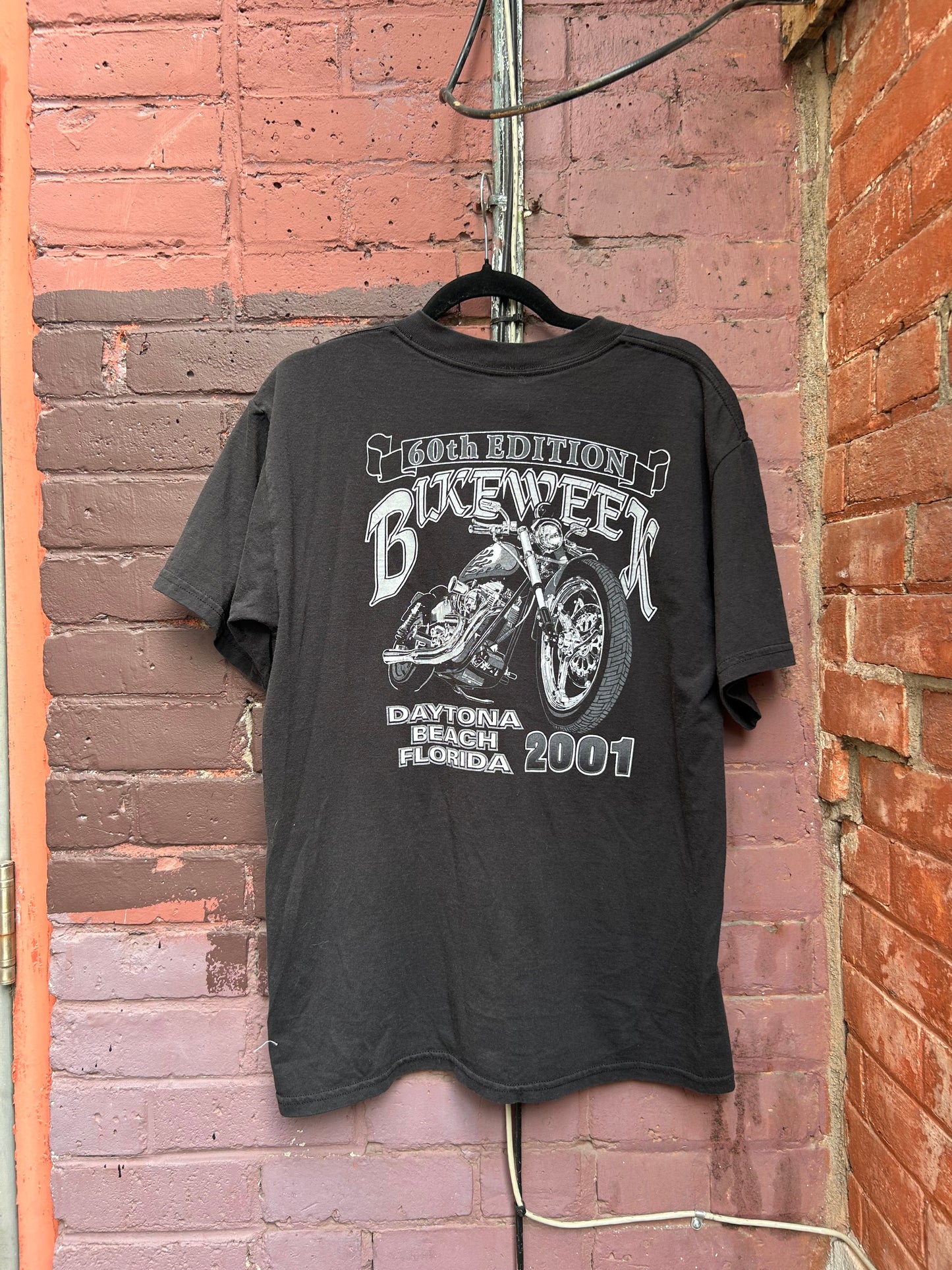 2001 Vintage Bike Week Eagle Tee / Size L