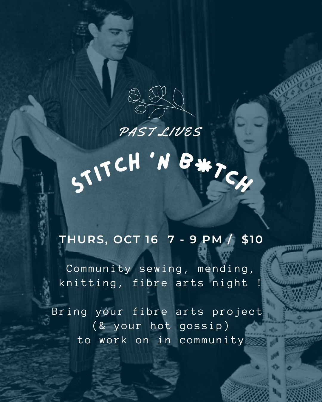 Stitch ‘n Bitch October 16 RSVP