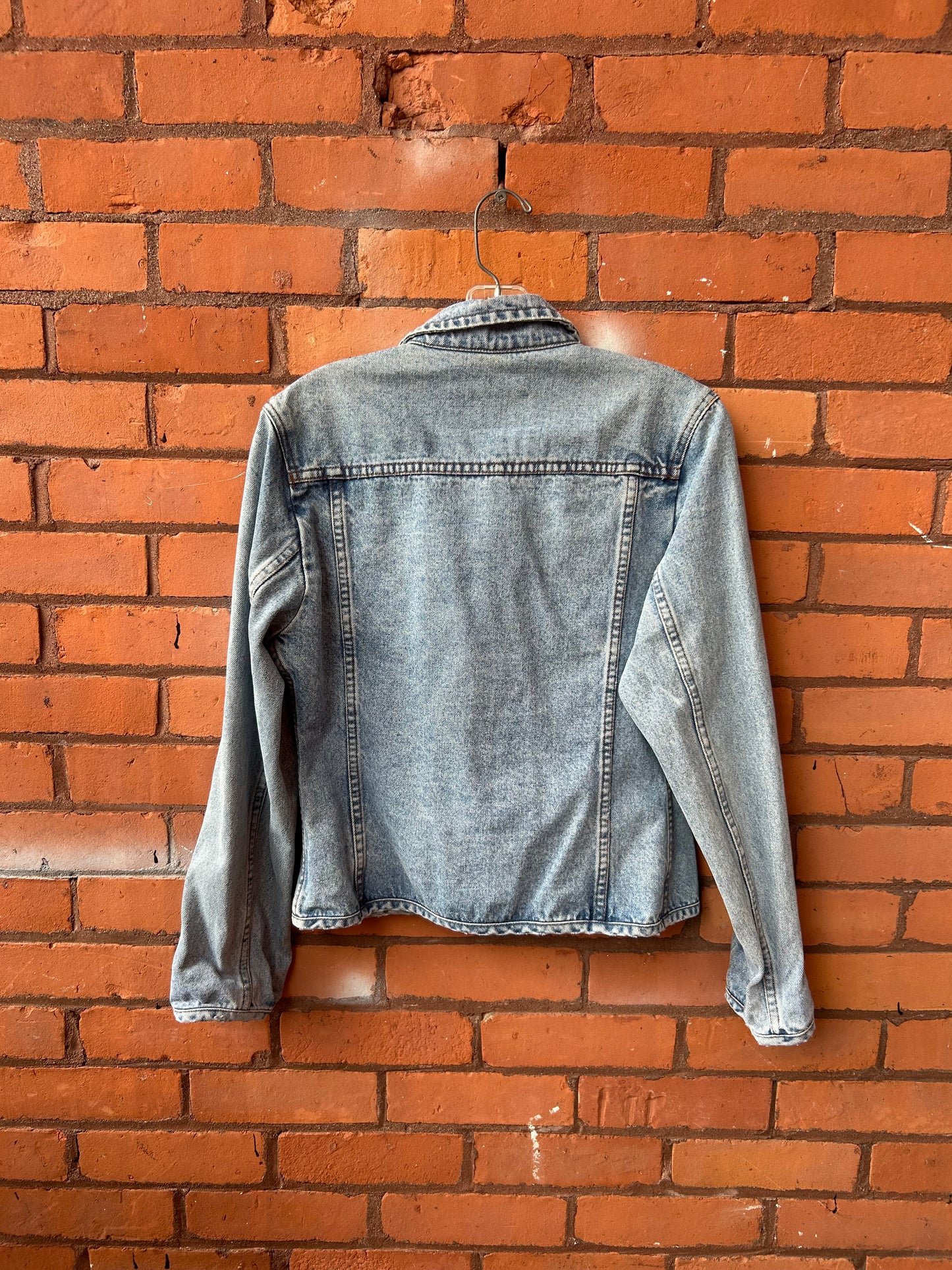 90’s Vintage Light Wash Denim Jacket / Size S