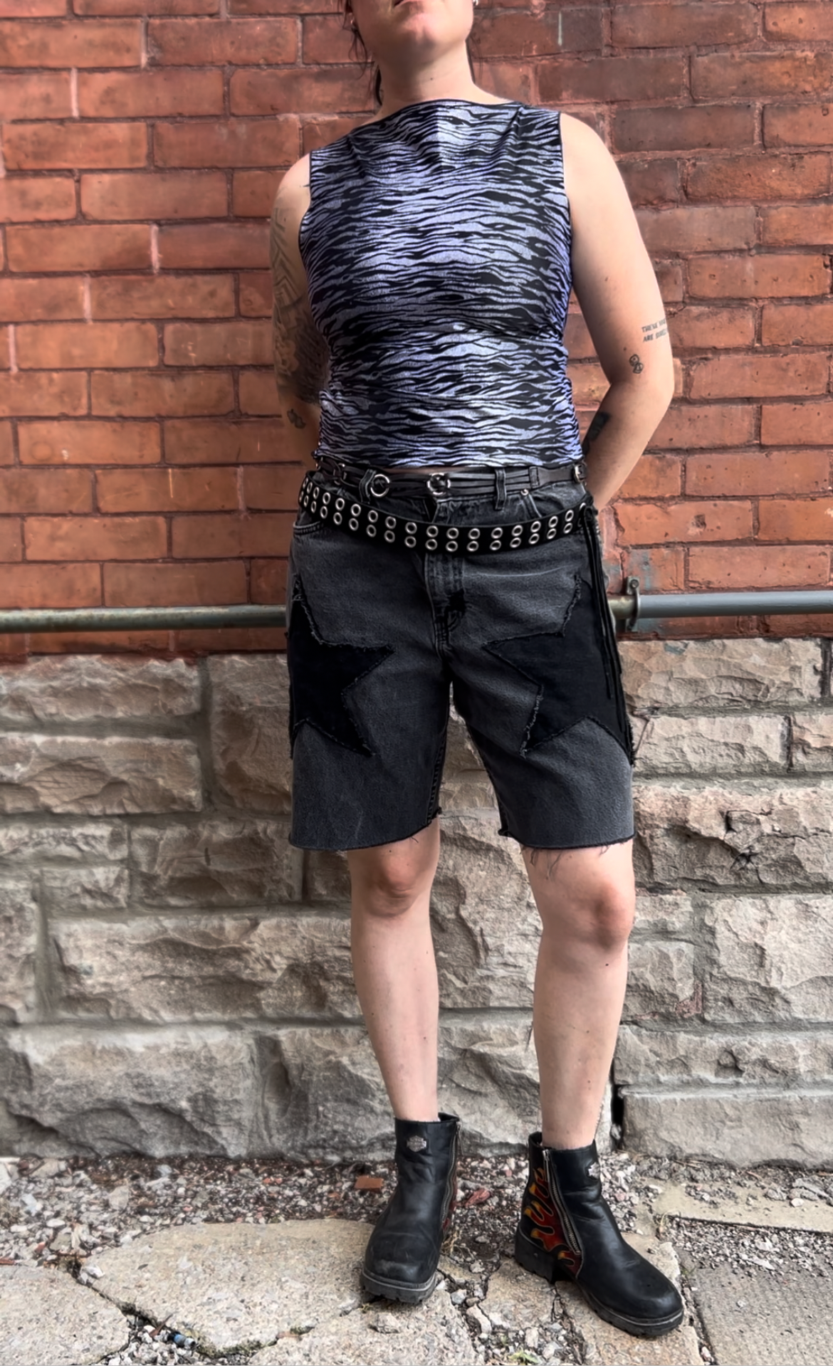 Custom Festival Jorts