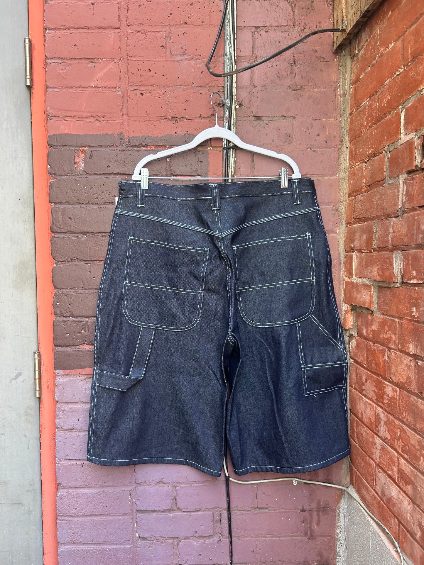 Y2K Vintage Dark Blue Jorts / 42 Waist