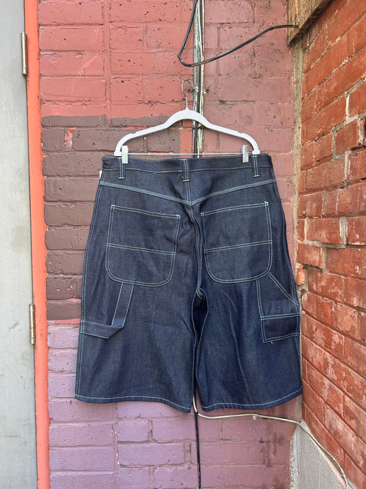 Y2K Vintage Dark Blue Jorts / 42 Waist