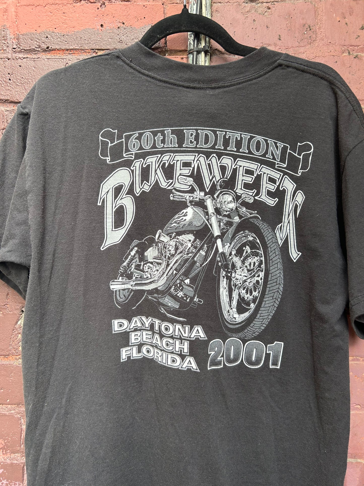 2001 Vintage Bike Week Eagle Tee / Size L