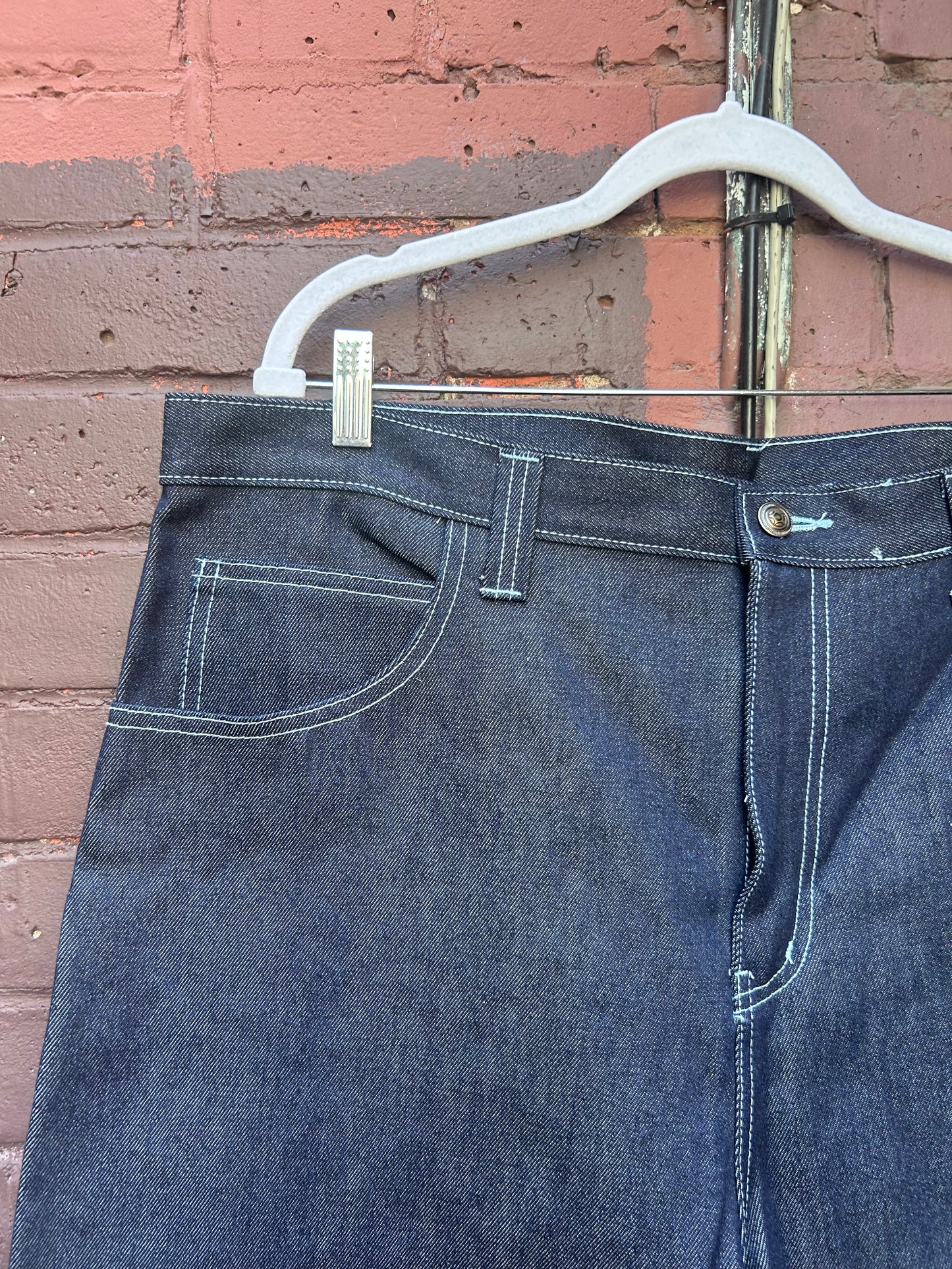 Y2K Vintage Dark Blue Jorts / 42 Waist