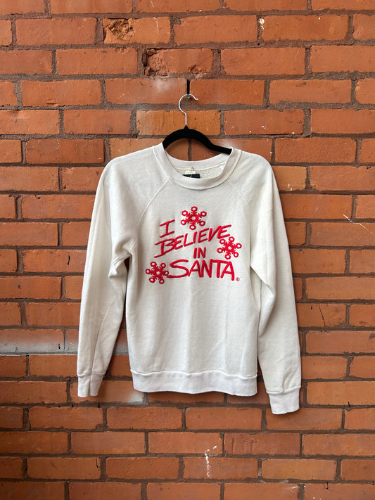 90’s Vintage Santa Crewneck Sweatshirt / Size S