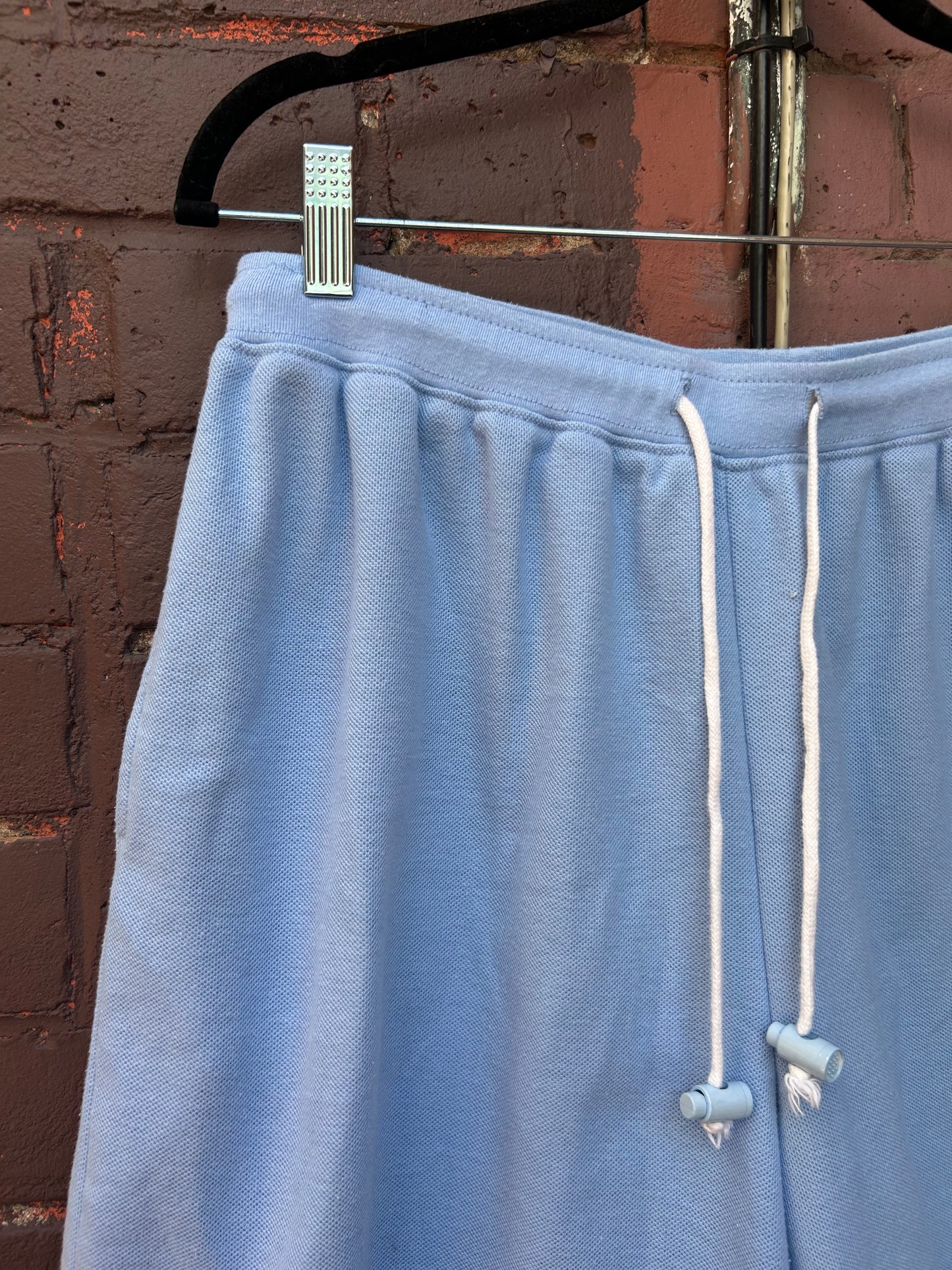 90’s Vintage Baby Blue Athletic Shorts / 32 - 36 Waist