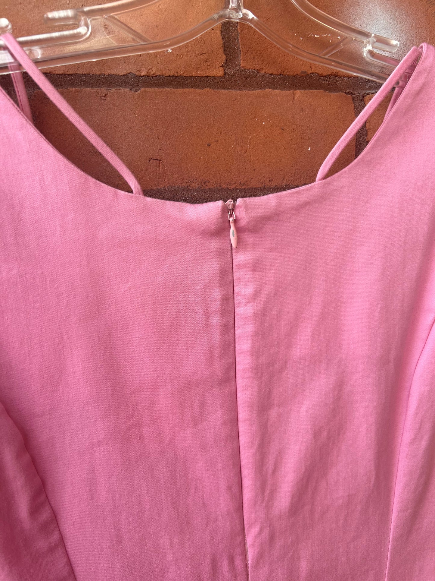 90’s Vintage Pink Mini Dress / Size 4