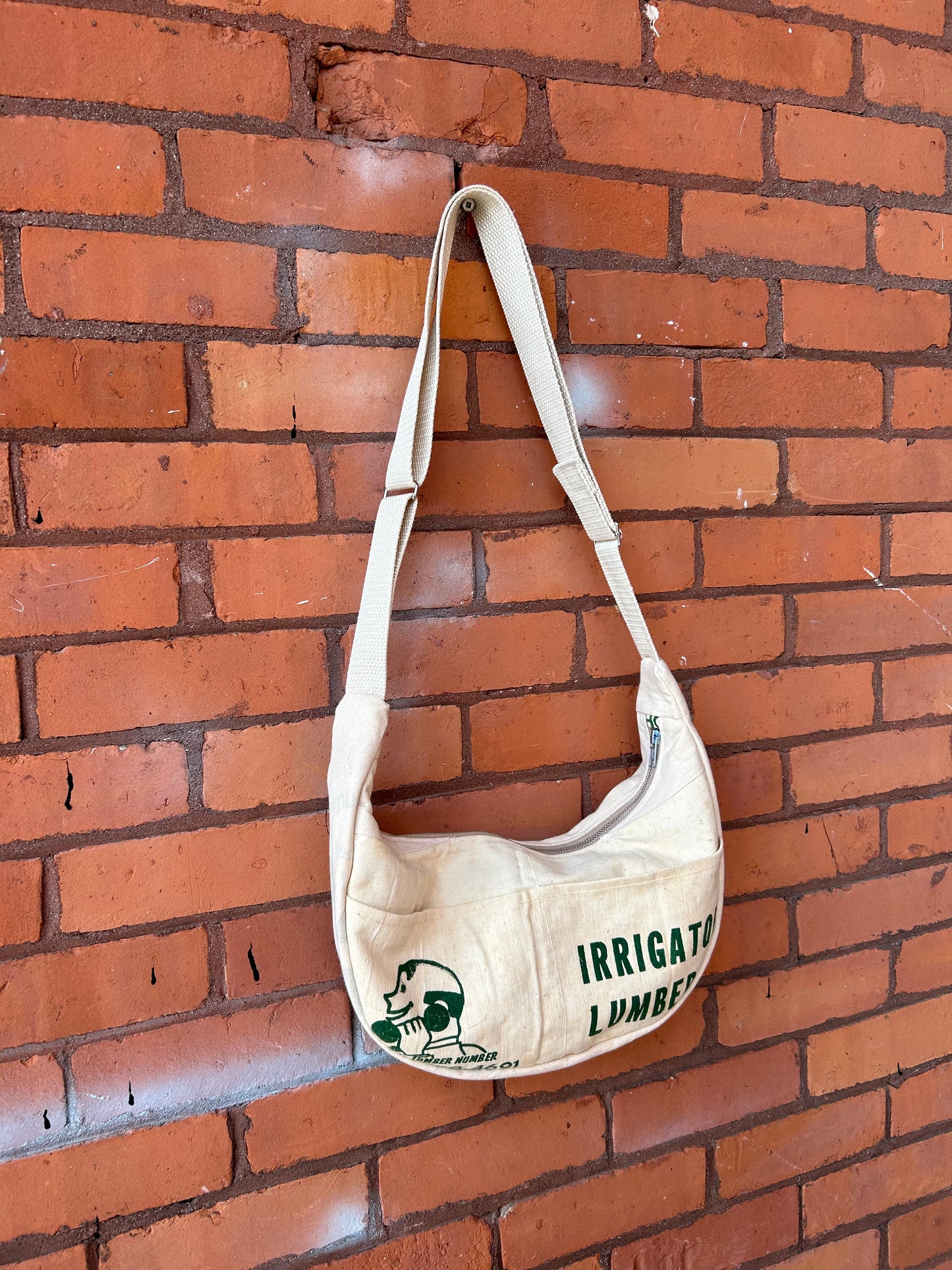 Mr. Green Crescent Bag