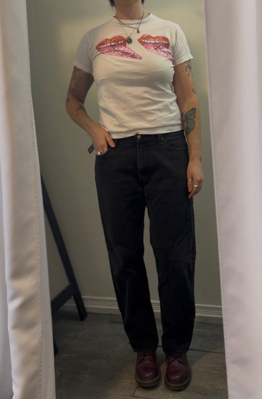 Y2K Vintage Levi’s Relaxed Fit Black Jeans / 34 Waist