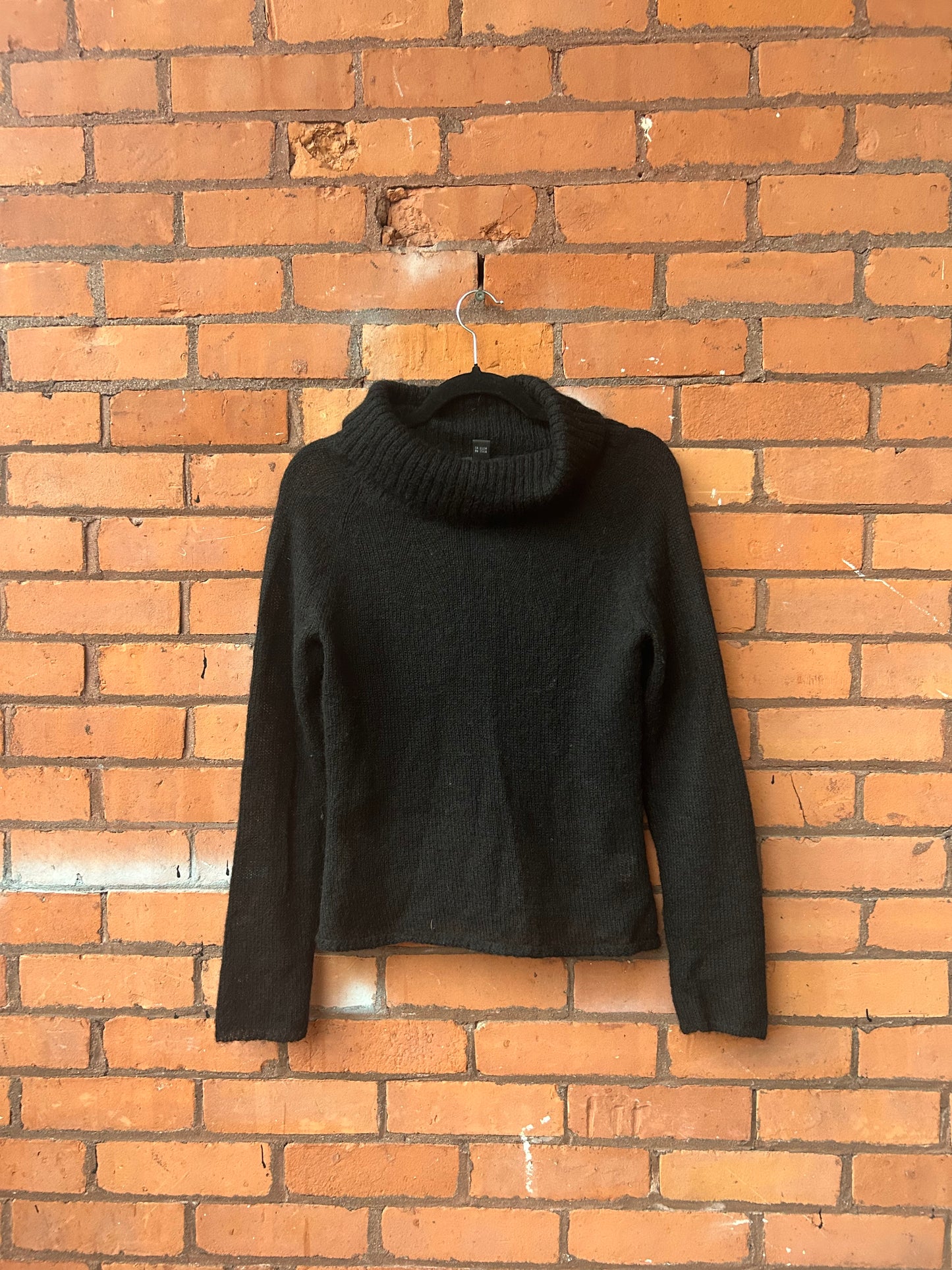 90’s Vintage Club Monaco Mohair Sheer Knit Turtleneck / Size S