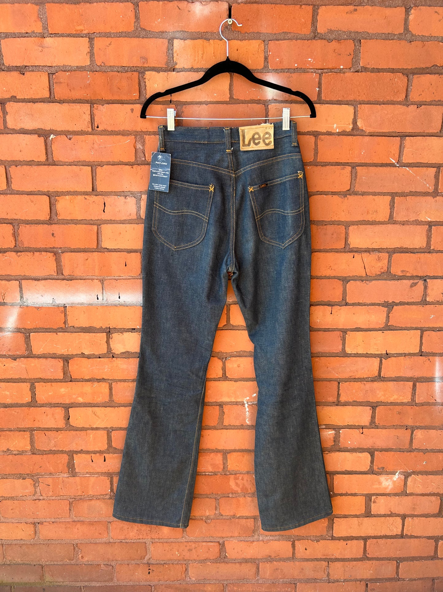 70’s Vintage Lee Blue Selvedge Denim Flare Jeans / 26 Waist