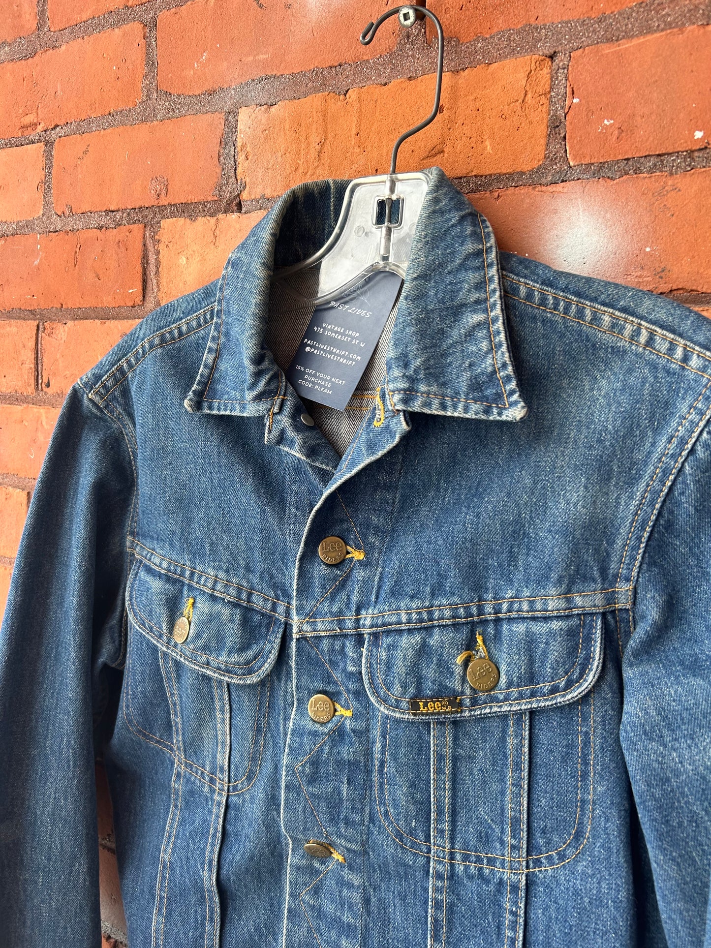 70’s Vintage Lee Denim Jacket / Size S