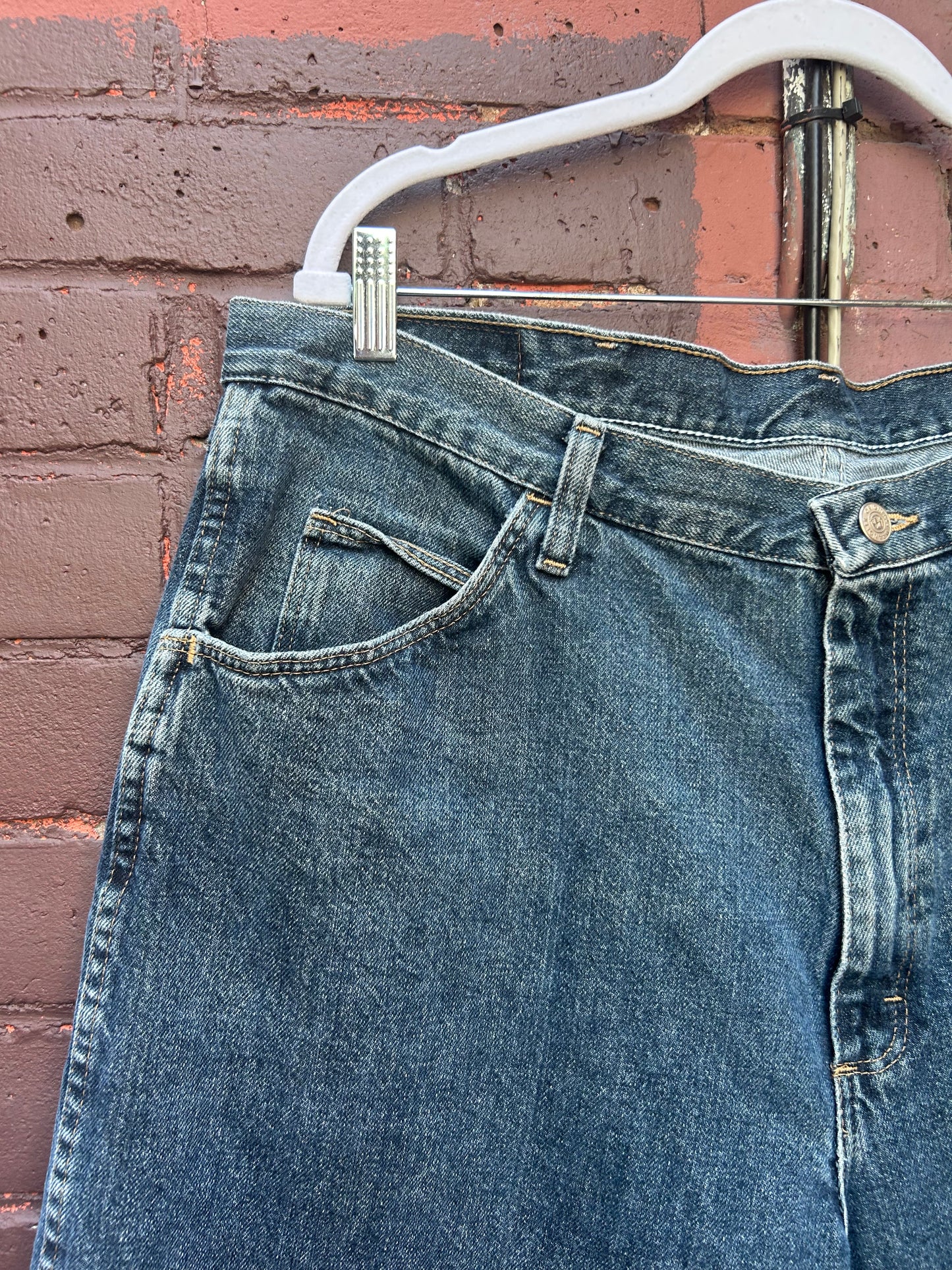 Y2K Vintage Blue Classic Jorts / 38 Waist