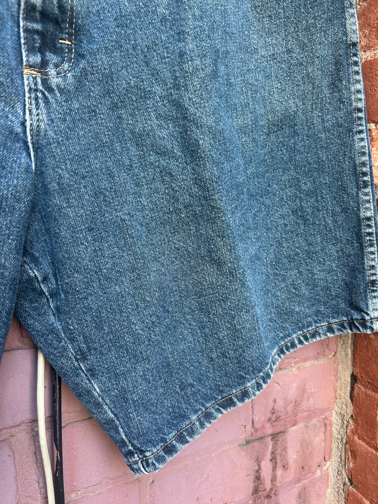 Y2K Vintage Blue Classic Jorts / 38 Waist