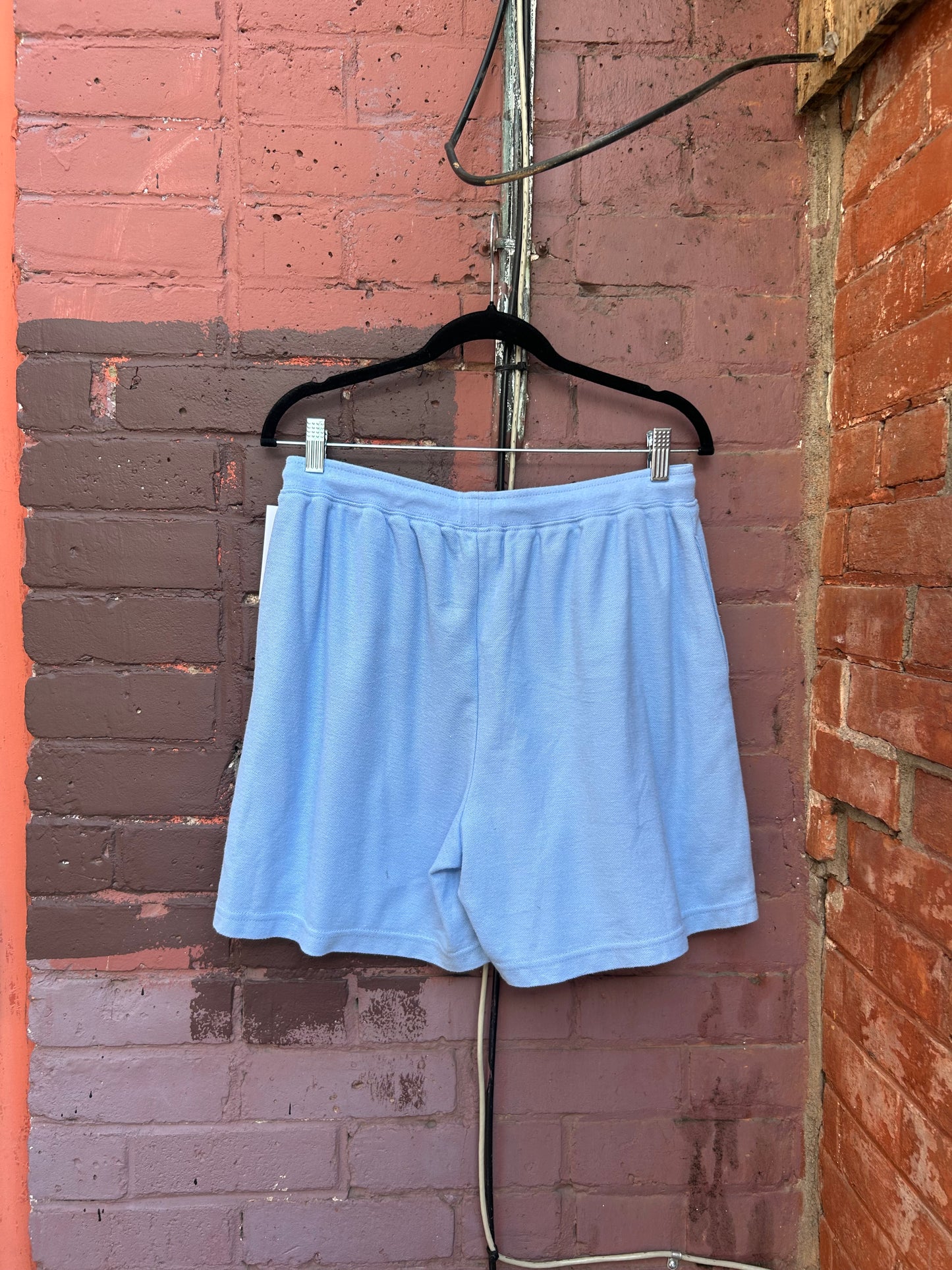 90’s Vintage Baby Blue Athletic Shorts / 32 - 36 Waist