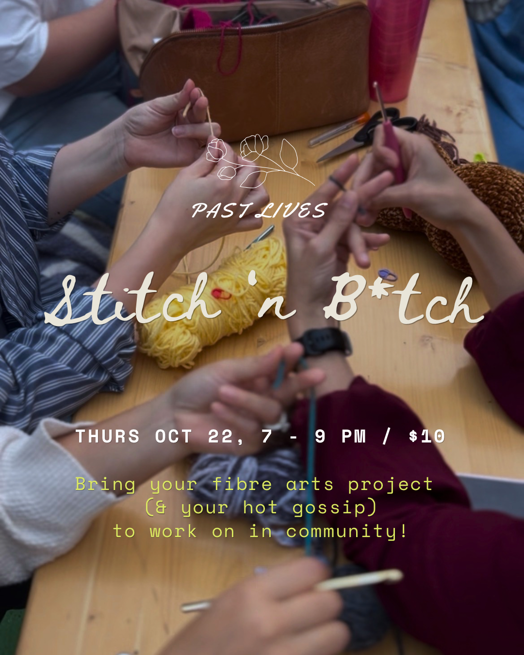 Stitch ‘n Bitch October 22