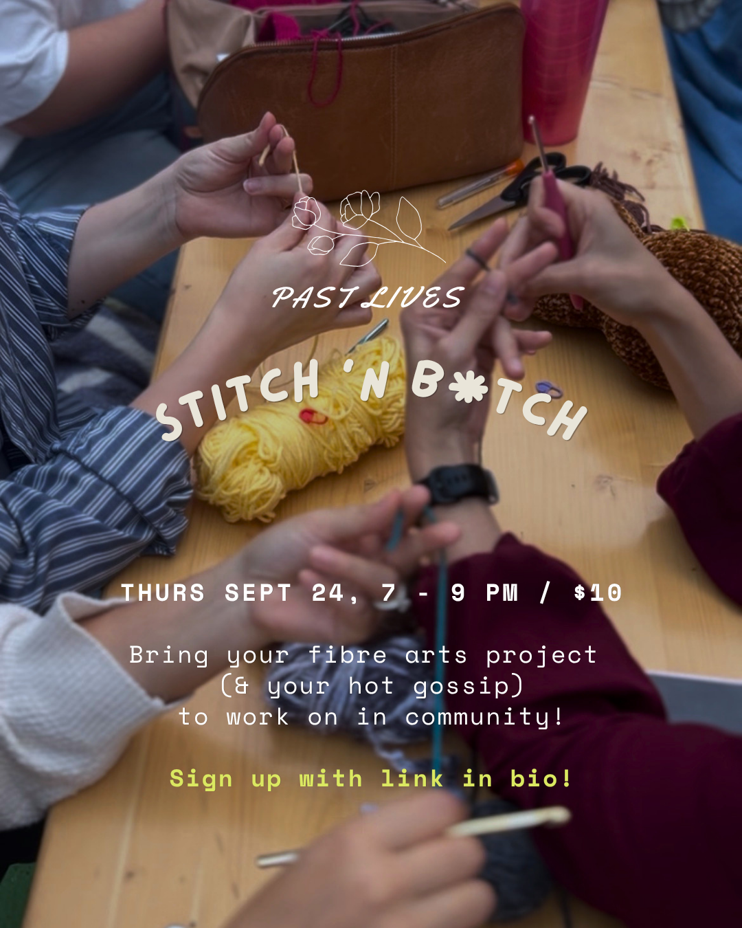 Stitch ‘n Bitch September 24