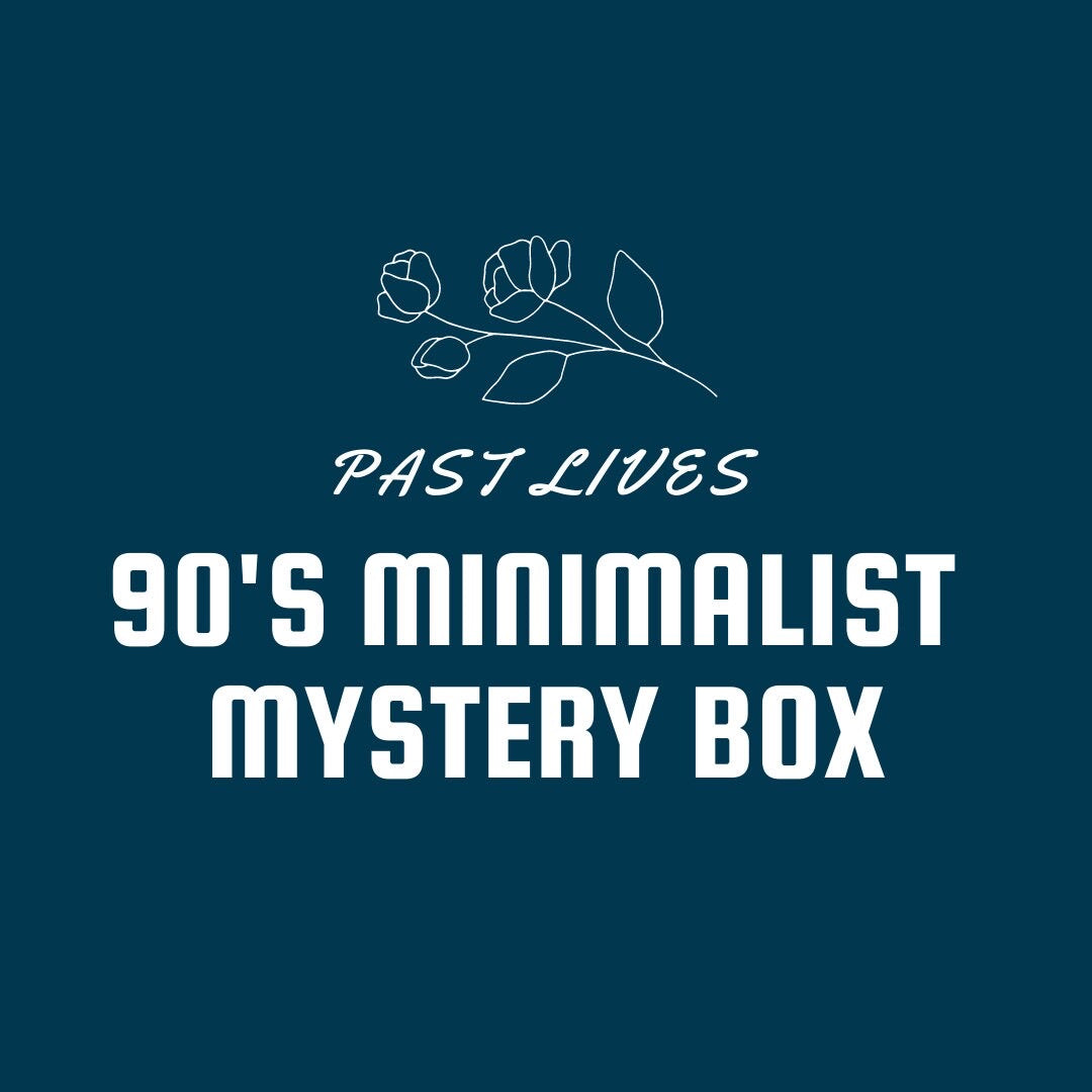 Gender Neutral Vintage Clothing Mystery Bundle Curated Thrift Box